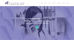 Desktop Screenshot of pharmmd.com